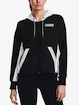 Under Armour  Rival + FZ Hoodie-BLK Női melegítőfelső