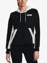 Under Armour  Rival + FZ Hoodie-BLK Női melegítőfelső