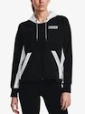 Under Armour  Rival + FZ Hoodie-BLK Női melegítőfelső S