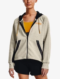 Under Armour Rival + FZ Hoodie-BRN Női melegítőfelső