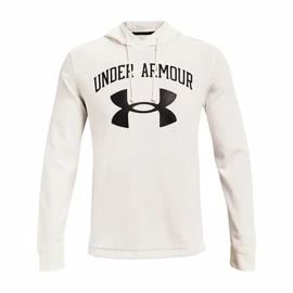 Under Armour RIVAL TERRY BIG LOGO HD white Férfi-melegítőfelső