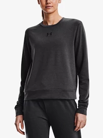 Under Armour Rival Terry Crew-GRY Női melegítőfelső