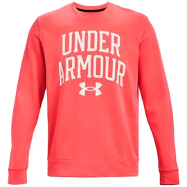 Under Armour RIVAL TERRY CREW-RED Férfi-melegítőfelső