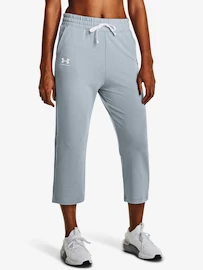 Under Armour Rival Terry Flare Crop-BLU Női melegítőalsó