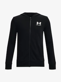 Under Armour Rival Terry FZ Hoodie-BLK Fiú-melegítőfelső