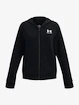 Under Armour  Rival Terry FZ Hoodie-BLK Lányka-melegítőfelső