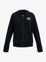 Under Armour  Rival Terry FZ Hoodie-BLK Lányka-melegítőfelső