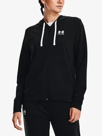 Under Armour Rival Terry FZ Hoodie-BLK Női melegítőfelső