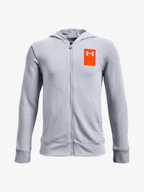 Under Armour Rival Terry FZ Hoodie-GRY Fiú-melegítőfelső