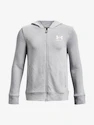 Under Armour  Rival Terry FZ Hoodie-GRY Fiú-melegítőfelső