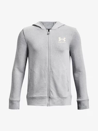 Under Armour Rival Terry FZ Hoodie-GRY Fiú-melegítőfelső