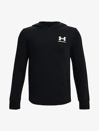 Under Armour Rival Terry Hoodie-BLK Fiú-melegítőfelső