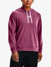 Under Armour Rival Terry Hoodie-PNK Női melegítőfelső