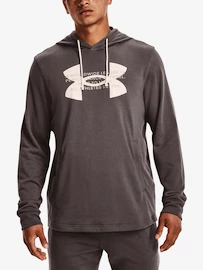 Under Armour Rival Terry Logo Hoodie-BRN Férfi-melegítőfelső