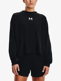 Under Armour Rival Terry Oversized Crw-BLK Női melegítőfelső