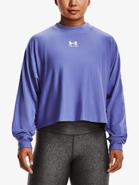 Under Armour Rival Terry Oversized Crw-BLU Női melegítőfelső