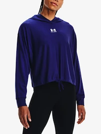 Under Armour Rival Terry Oversized HD-BLU Női melegítőfelső