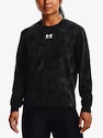 Under Armour  Rival Terry Print Crew-BLK Női melegítőfelső