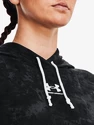 Under Armour  Rival Terry Print Hoodie-BLK Női melegítőfelső