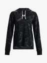 Under Armour  Rival Terry Print Hoodie-BLK Női melegítőfelső