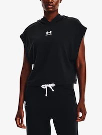 Under Armour Rival Terry SS Hoodie-BLK Női melegítőfelső