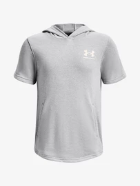 Under Armour Rival Terry SS Hoodie-GRY Fiú-melegítőfelső