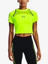 Under Armour  Run Anywhere Crop SS-GRN Női póló