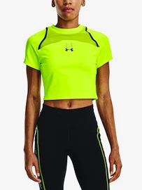 Under Armour Run Anywhere Crop SS-GRN Női póló