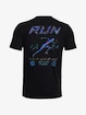 Under Armour  RUN ANYWHERE TEE v2-BLK Férfipóló