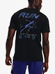 Under Armour  RUN ANYWHERE TEE v2-BLK Férfipóló