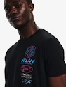 Under Armour  RUN ANYWHERE TEE v2-BLK Férfipóló