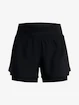 Under Armour  RUN STAMINA 2IN1 SHORT-BLK Női rövidnadrág