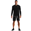 Under Armour  Rush Seamless LS Black Férfipóló