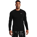 Under Armour  Rush Seamless LS Black Férfipóló