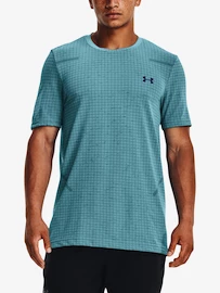 Under Armour Seamless Grid SS-BLU Férfipóló