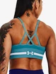 Under Armour  Seamless Low Long Bra-BLU Női melltartó