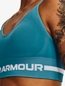 Under Armour  Seamless Low Long Bra-BLU Női melltartó