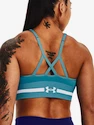 Under Armour  Seamless Low Long Bra-BLU Női melltartó