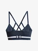 Under Armour  Seamless Low Long Bra-GRY Női melltartó