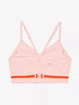 Under Armour  Seamless Low Long Htr Bra pink Beta Tint Női melltartó