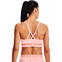 Under Armour  Seamless Low Long Htr Bra pink Beta Tint Női melltartó