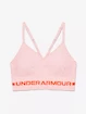 Under Armour  Seamless Low Long Htr Bra pink Beta Tint Női melltartó L