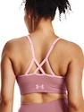 Under Armour  Seamless Low Long Rib-PNK Női melltartó