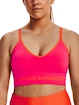 Under Armour  Seamless Low Long Rib-PNK Női melltartó