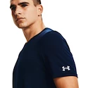 Under Armour  Seamless Wordmark SS Dark Blue Férfipóló