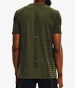 Under Armour  Seamless Wordmark SS Marine OD Green Férfipóló