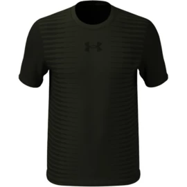 Under Armour Seamless Wordmark SS Marine OD Green Férfipóló