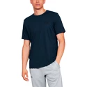 Under Armour  Sportstyle Left Chest SS Dark Blue Férfipóló