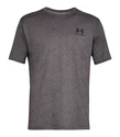 Under Armour  Sportstyle Left Chest SS Grey Férfipóló