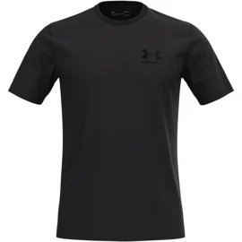 Under Armour Sportstyle Left Chest SS Grey Férfipóló